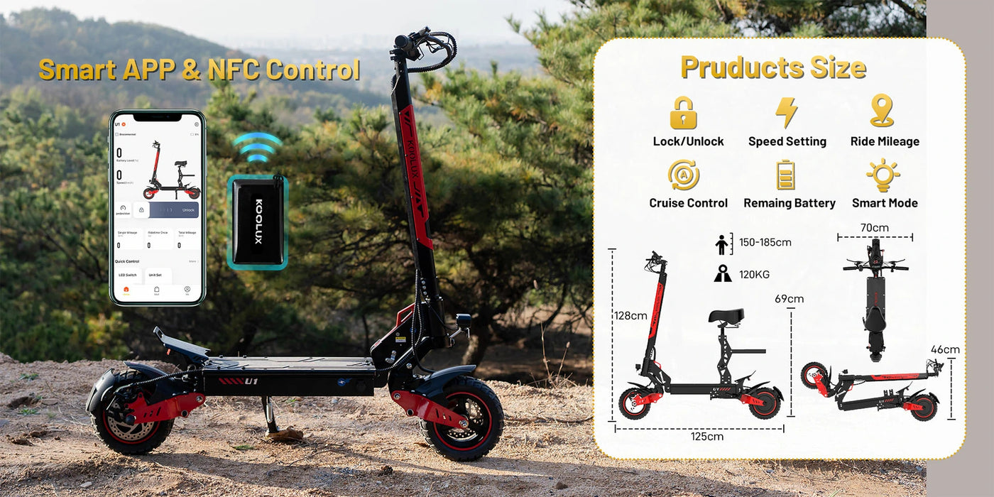 KOOLUX U1 Electric Scooter — feature 7