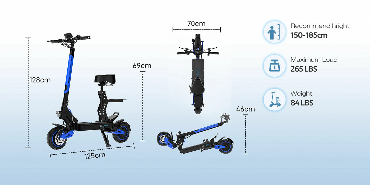 KOOLUX U1 PRO Dual-Motor Electric Scooter — feature 6