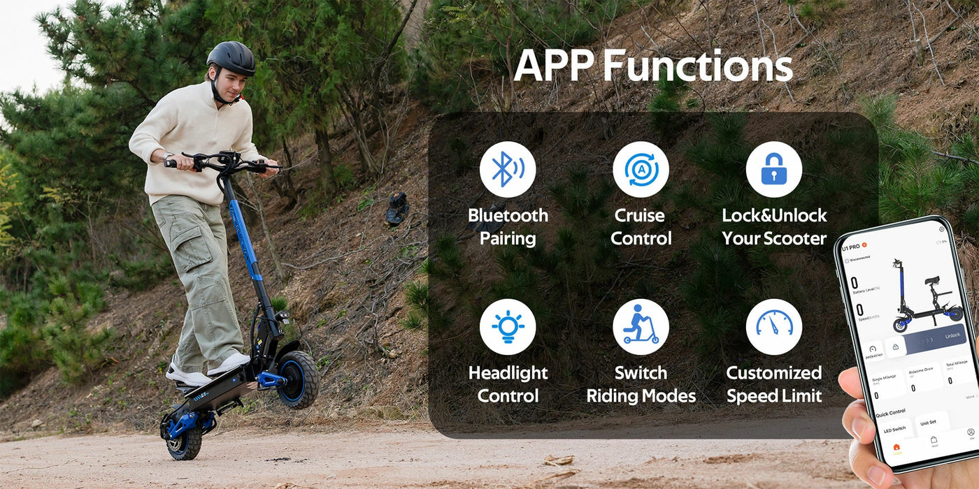KOOLUX U1 PRO Dual-Motor Electric Scooter — feature 7