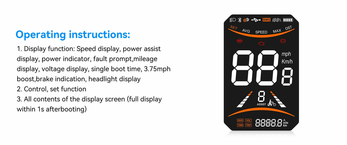 KOOLUX X9 Mini Electric Bike — feature 4