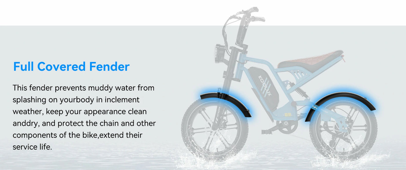 KOOLUX X9 Mini Electric Bike — feature 11